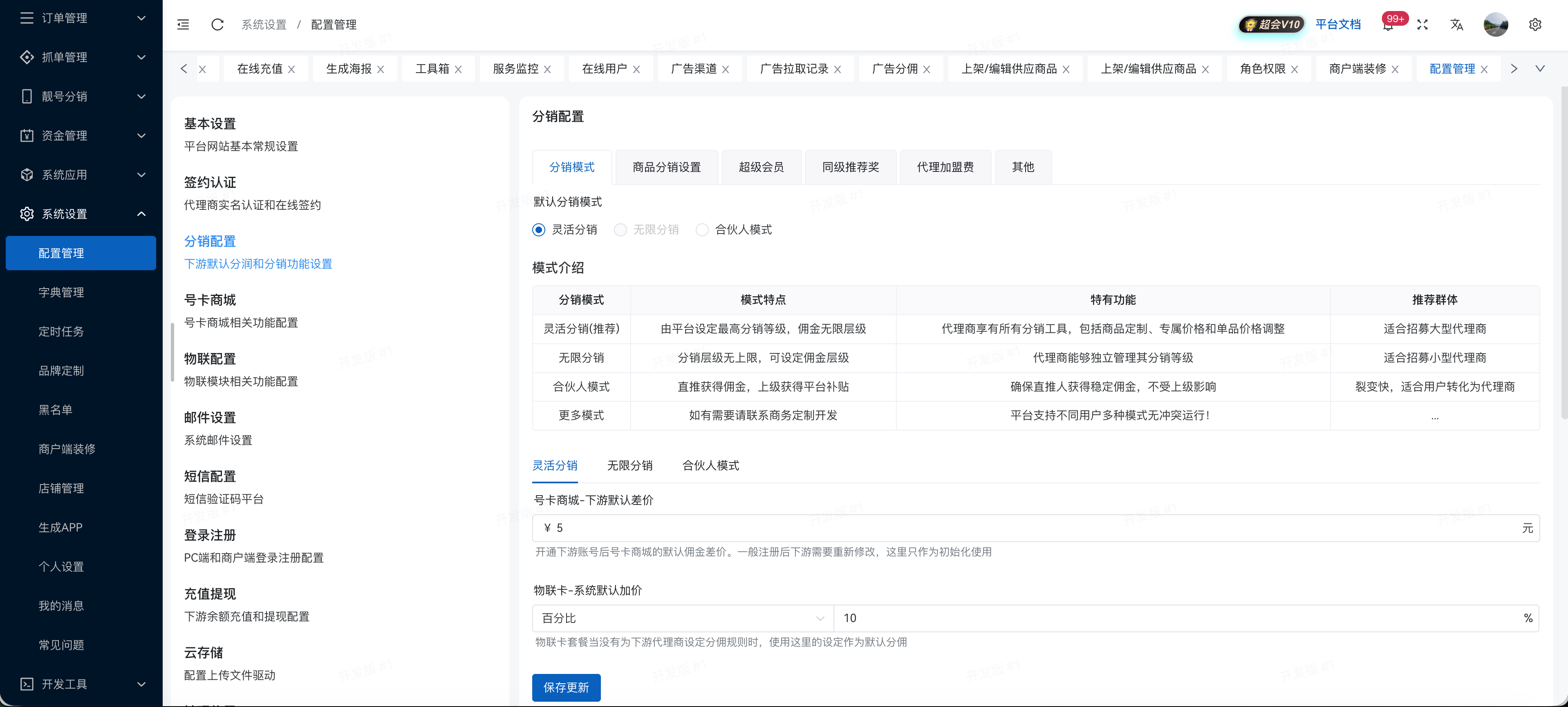 分销模式
