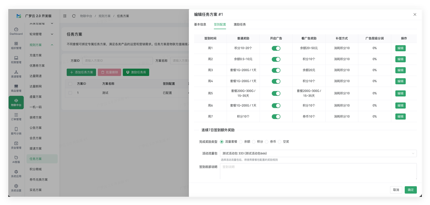 任务方案